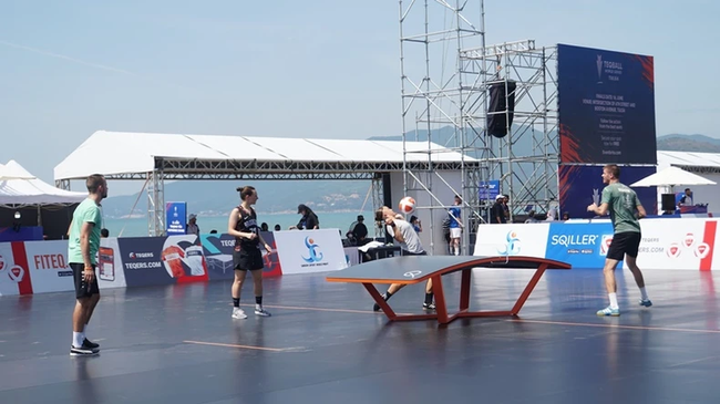 Khai mạc Giải Teqball Thế giới 2024 tại Bình Định - Ảnh 1.