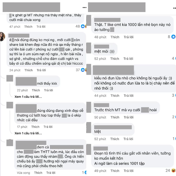 Những bình luận trái chiều của cộng đồng mạng xoay quanh việc Minh Tú chia sẻ đám cưới dù sự kiện đã trôi qua 2 tháng hơn