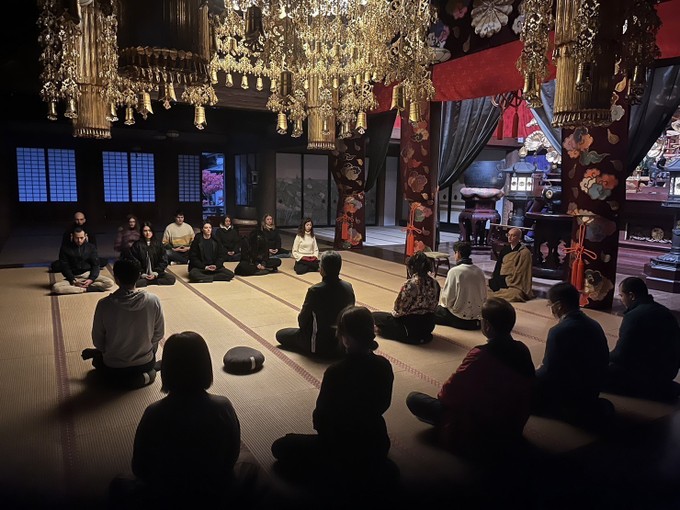 Vẻ đẹp kỳ bí tại ngôi chùa Nhật Bản hơn 600 tuổi trong tiết Thu ảnh 4