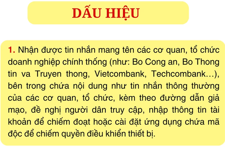 Cẩm nang nhận biết và phòng tránh Lừa đảo phát tán SMS Brandname giả mạo- Ảnh 2.