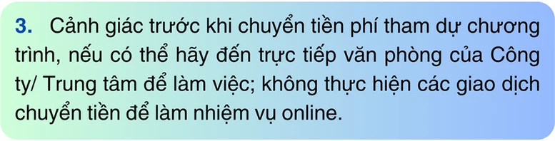 Cẩm nang nhận biết và phòng tránh Lừa đảo tuyển người mẫu, cầu thủ nhí, người đại diện thương hiệu- Ảnh 7.