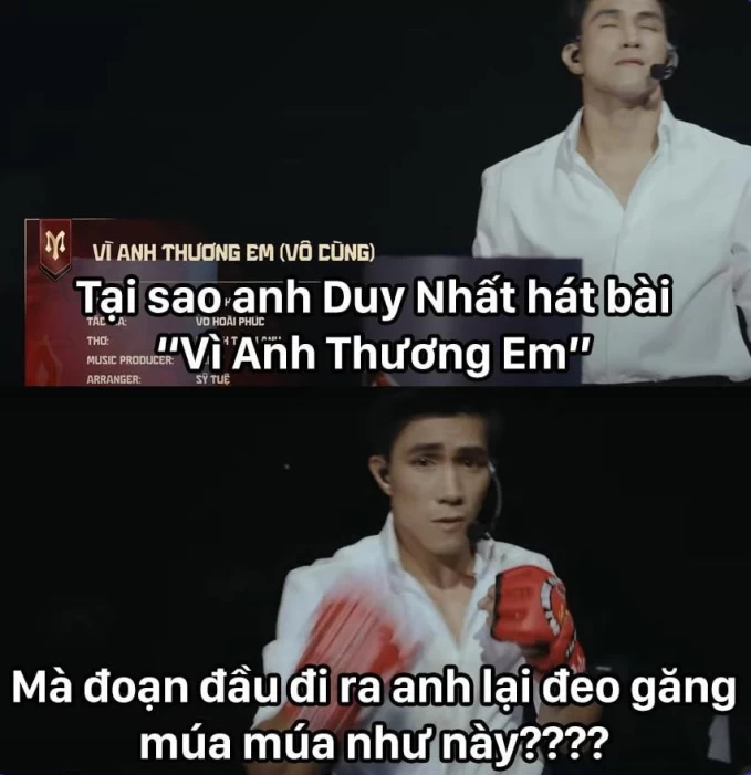 “Độc cô cầu bại” Duy Nhất debut ở Anh Trai Chông Gai, dân tình hoang mang: Hát vì anh thương em tại sao anh lại đeo găng đấm?