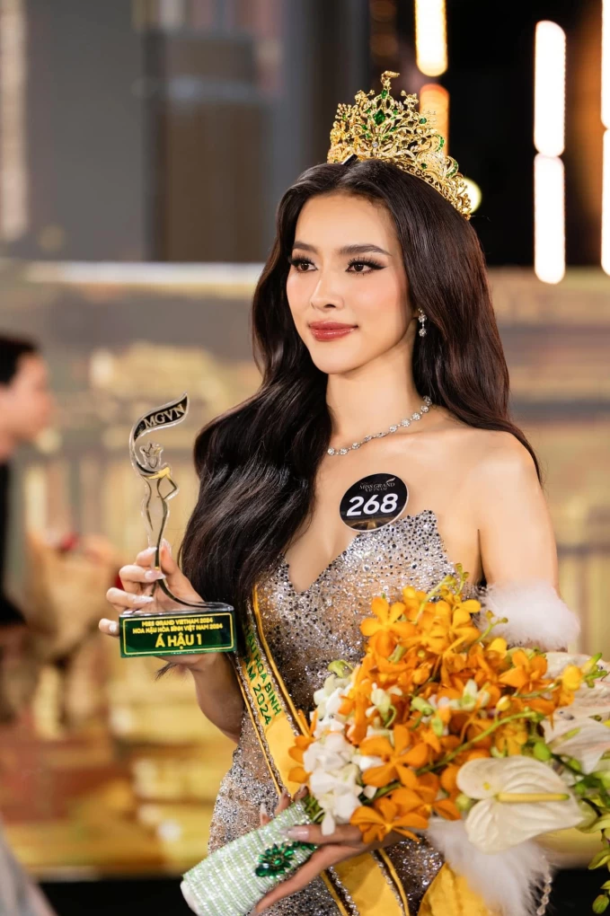 Lê Phan Hạnh Nguyên giành ngôi vị Á hậu 1 Miss Grand Vietnam 2024