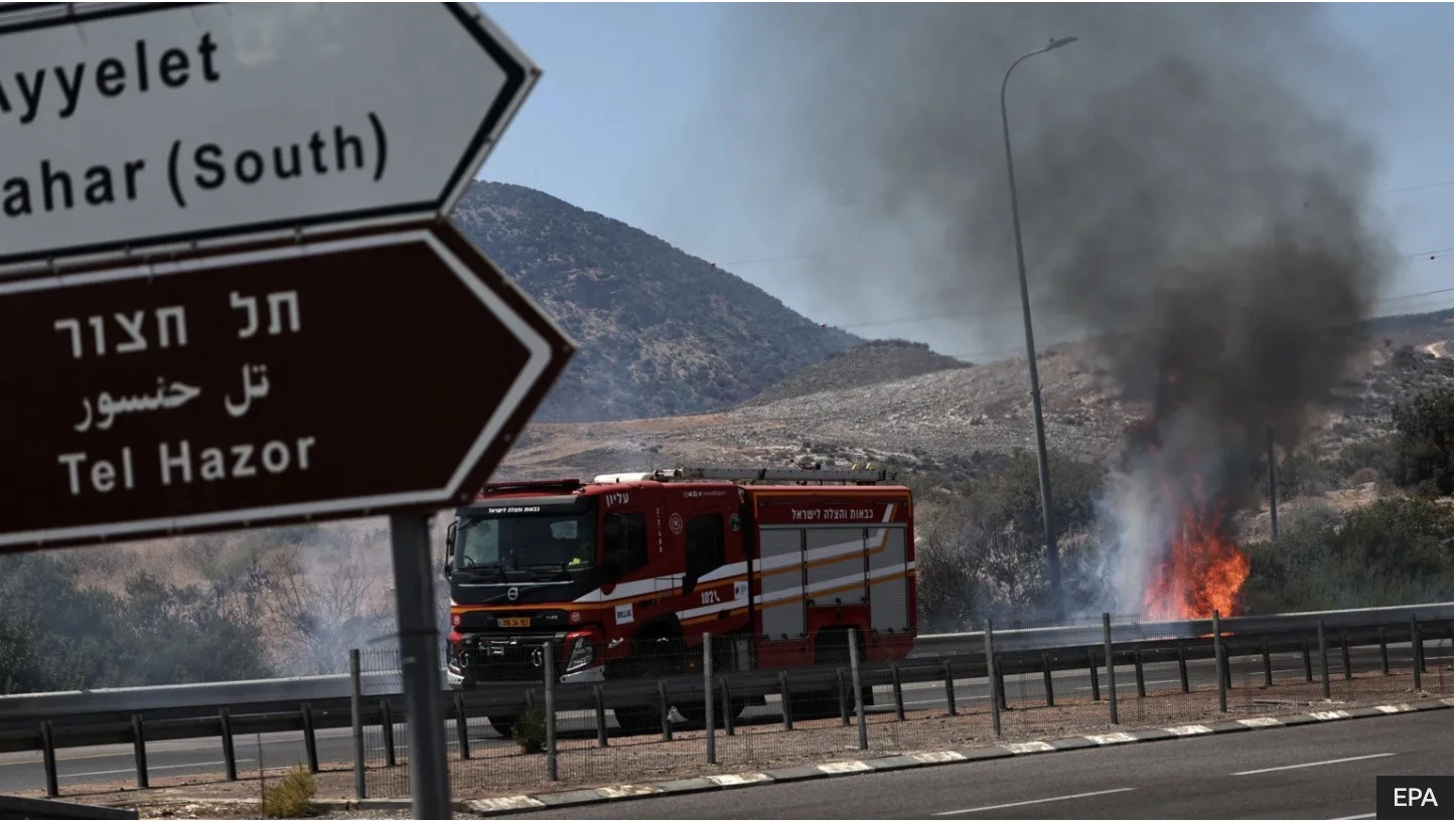 Hezbollah nã rocket, gây cháy ở Ayelet HaShahar, Israel