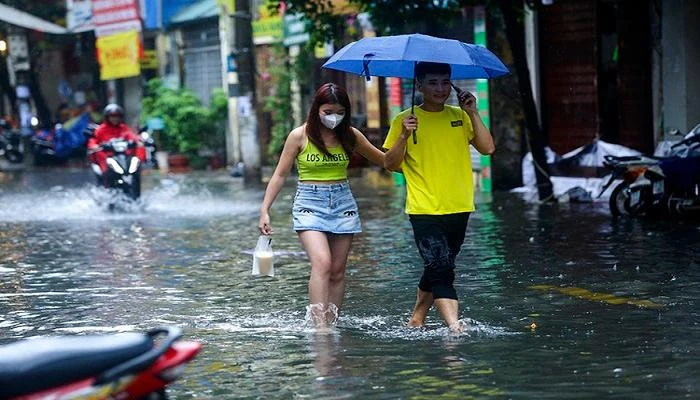 Thời tiết hôm nay 25/8: Bắc Bộ mưa vừa, mưa to và dông, Nam Bộ nắng gián đoạn, chiều tối mưa