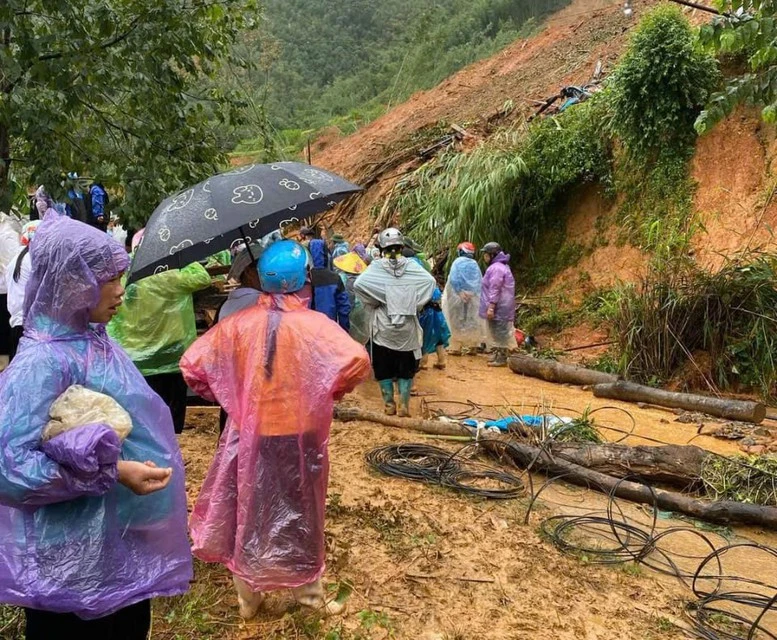 Cao Bằng: cập nhật chi tiết vụ sạt lở tại huyện Nguyên Bình- Ảnh 1.