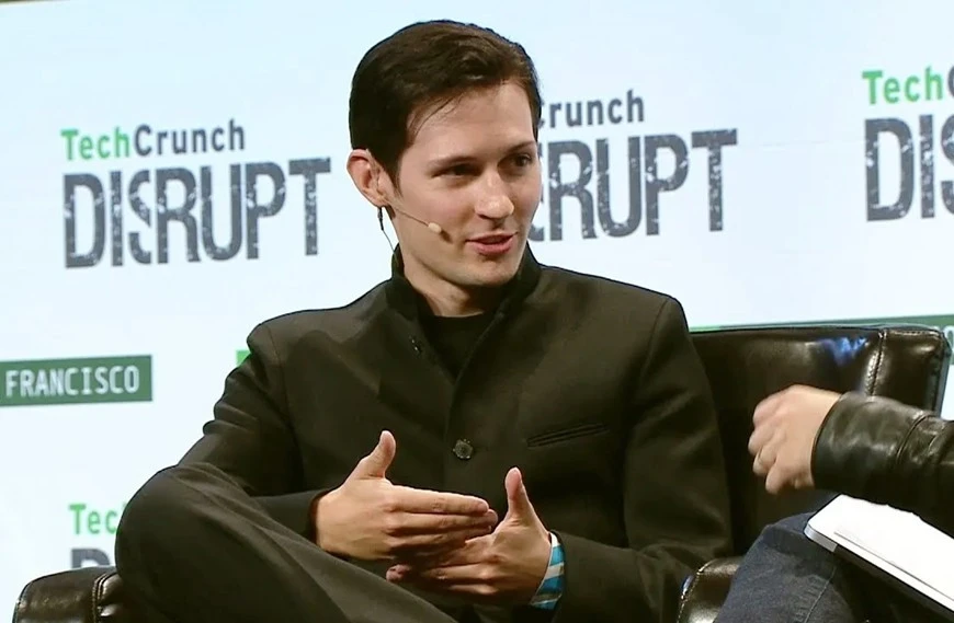 Nhà sáng lập và CEO Pavel Durov của mạng xã hội Telegram.