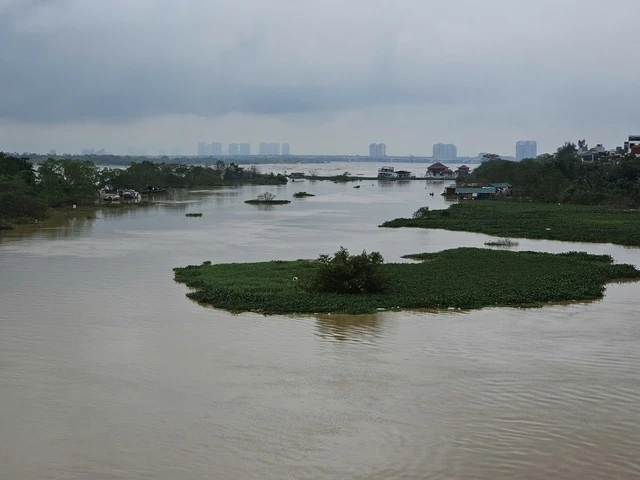 Hà Nội rút báo động lũ sông Đà, mực nước sông Hồng, Đuống giảm dần- Ảnh 1.