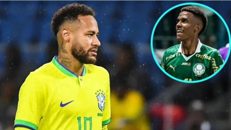 Neymar đánh giá cao tài năng của Estevao Willian.