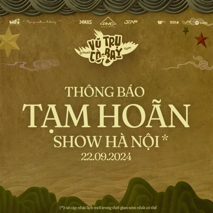 Phương Mỹ Chi hoãn show ở Hà Nội.