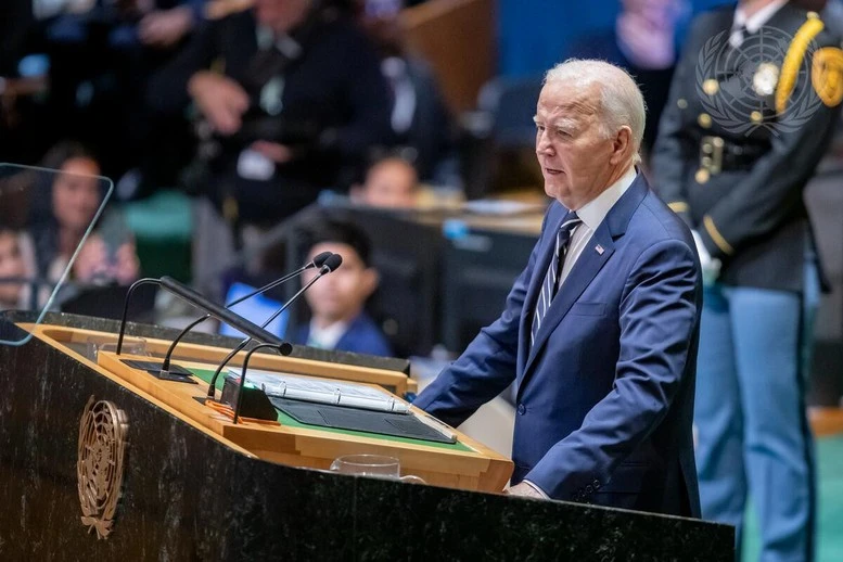 Tổng thống Joe Biden lần thứ hai đề cao quan hệ Việt Nam-Hoa Kỳ tại Liên Hợp Quốc- Ảnh 1.