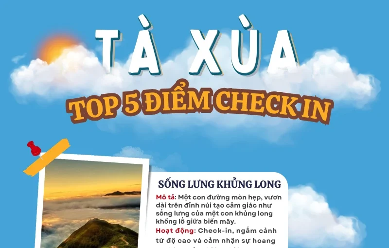 Tà Xùa ( Top 5 điểm checkin )