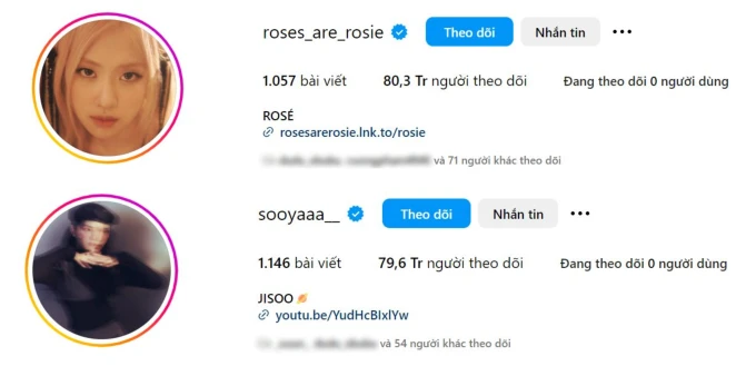 Rosé đã vượt mặt Jisoo