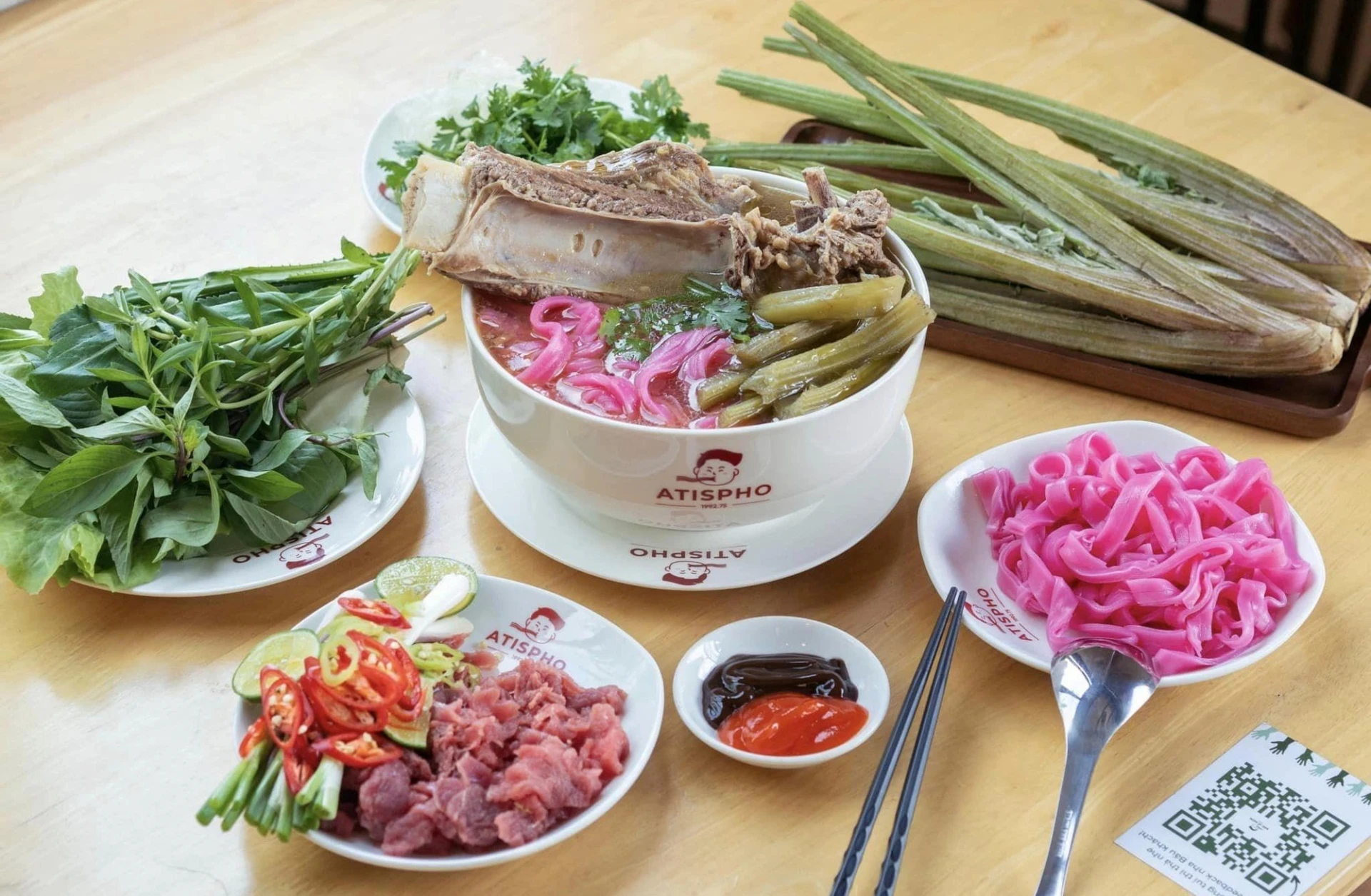 Phở Atiso Đà Lạt thương hiệu ATISPHO