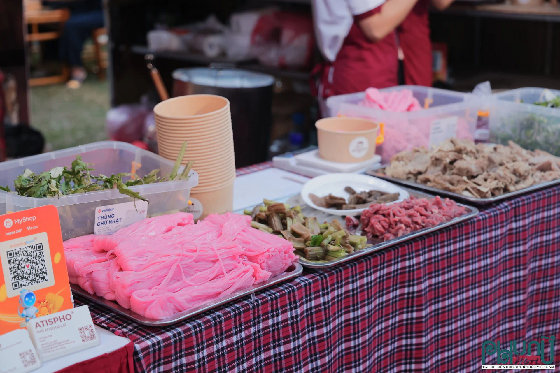 Gian hàng ATISPHO tại sự kiện Festival Phở 2025