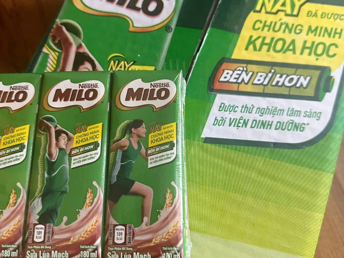 Chuyển cơ quan điều tra vụ quảng cáo sữa lúa mạch Nestlé Milo.