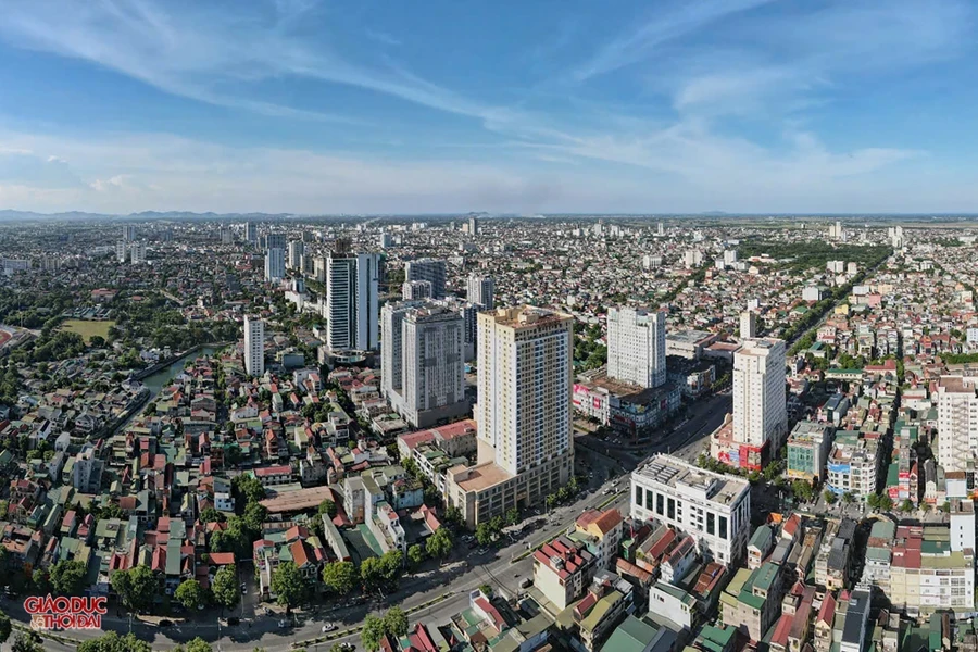 Một góc TP Vinh, Nghệ An. (Ảnh: Phạm Tâm)