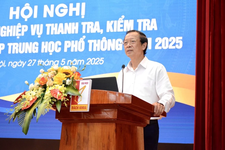 Siết chặt thanh tra, kiểm tra kỳ thi tốt nghiệp THPT 2025- Ảnh 1.