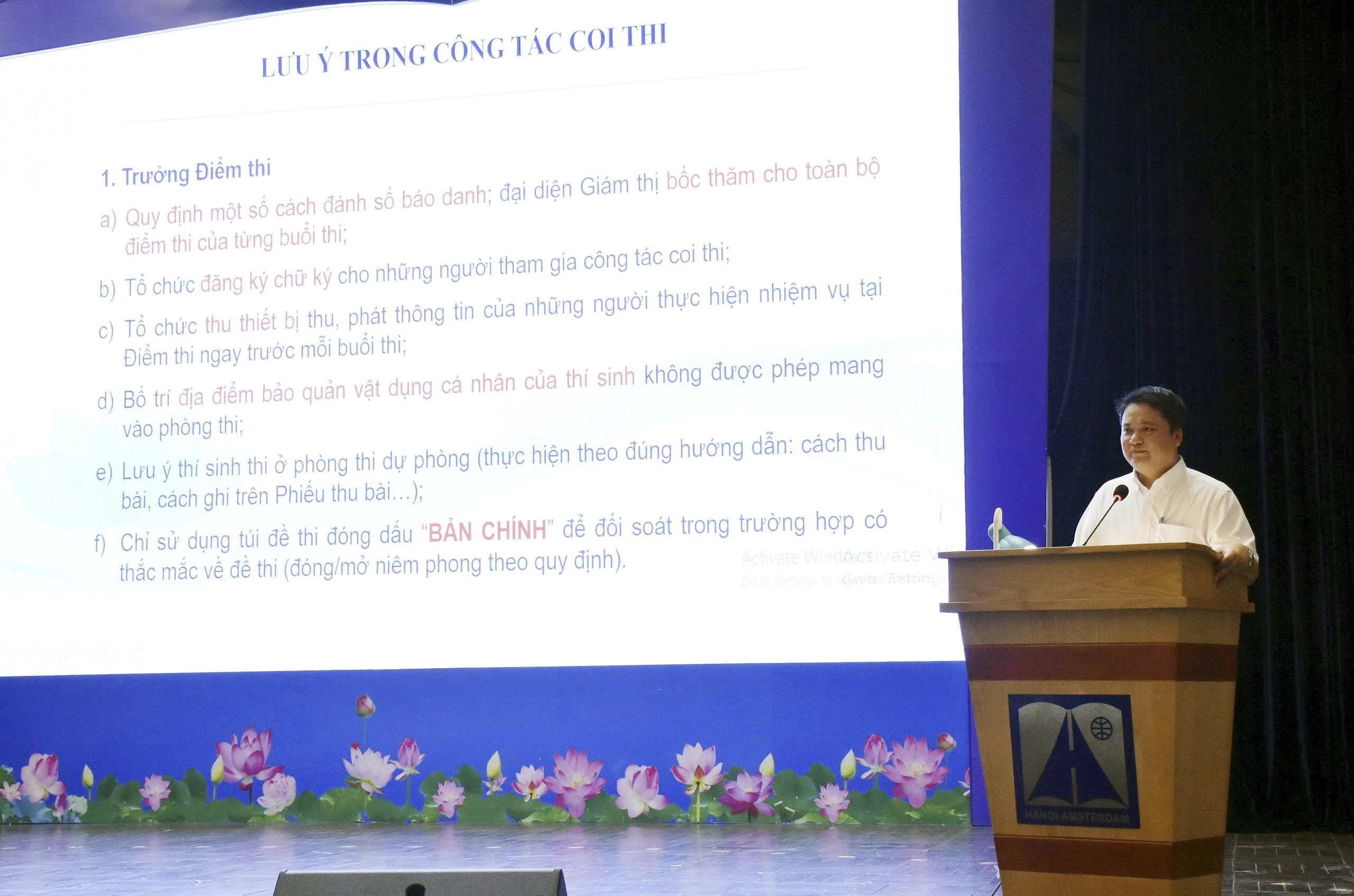 Chủ động phòng ngừa gian lận vì một kỳ thi an ninh, an toàn