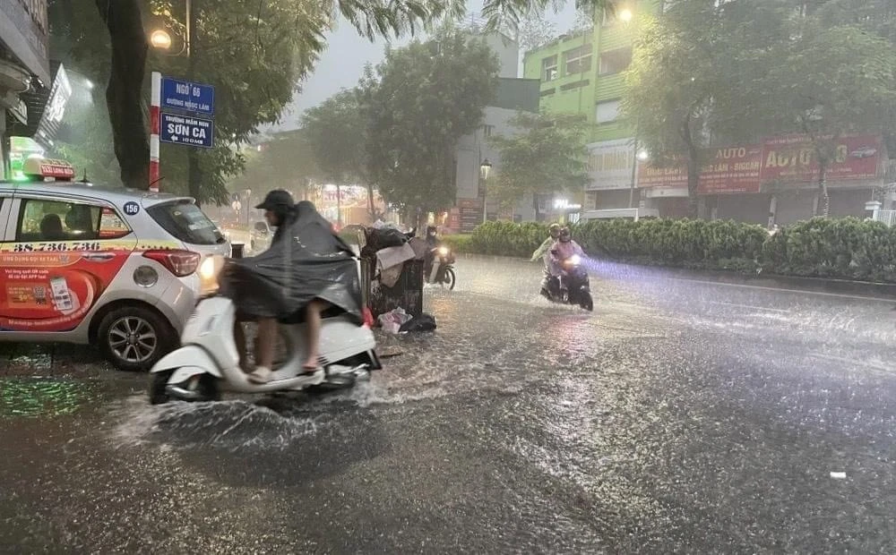 Dự báo thời tiết Hà Nội ngày 30/6: Mưa rào và dông, cục bộ có nơi mưa to