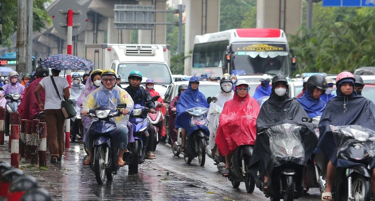 Dự báo thời tiết Hà Nội ngày 10/6: Rải rác có nơi có dông, cục bộ có nơi mưa to