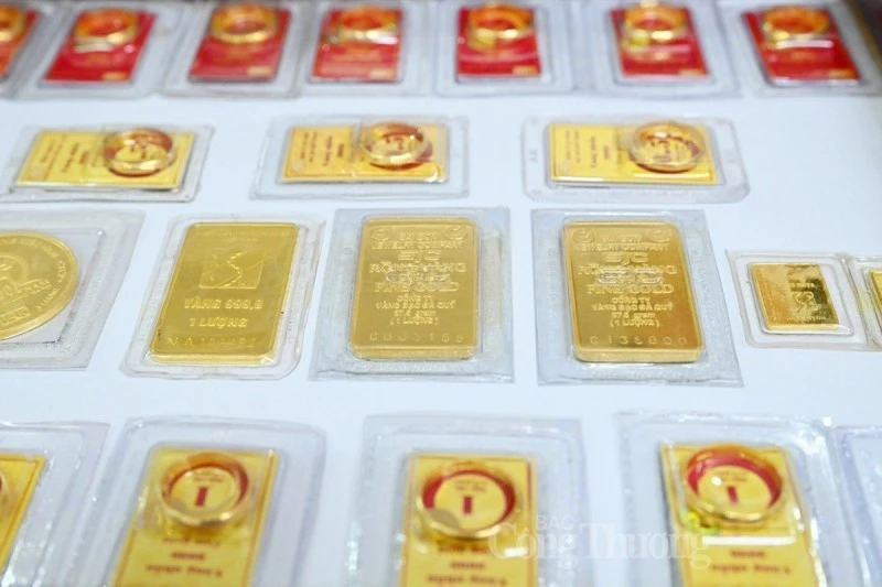 Hôm nay (10/6): Giá vàng miếng ở trong nước đồng loạt tăng