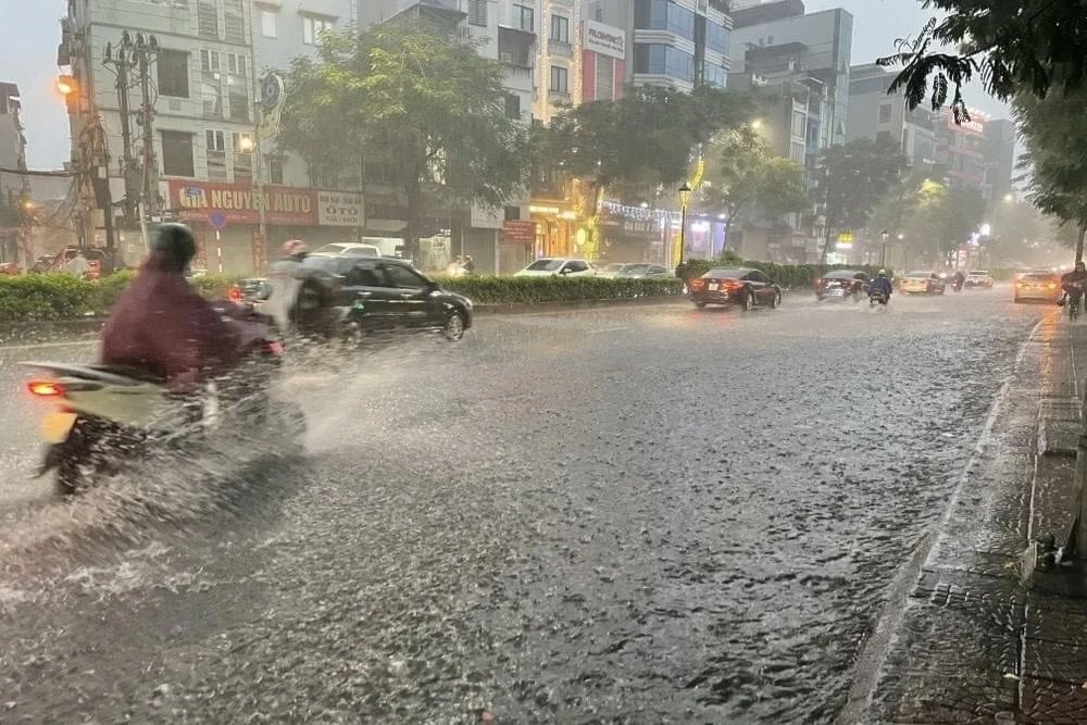Dự báo thời tiết Hà Nội ngày 4/7: Mưa rào và dông