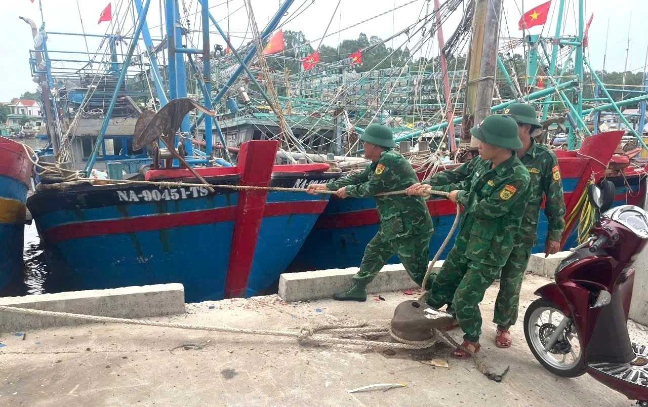 Thanh Hóa - Nghệ An - Hà Tĩnh: Cấm biển, ngư dân khẩn trương tránh bão số 3