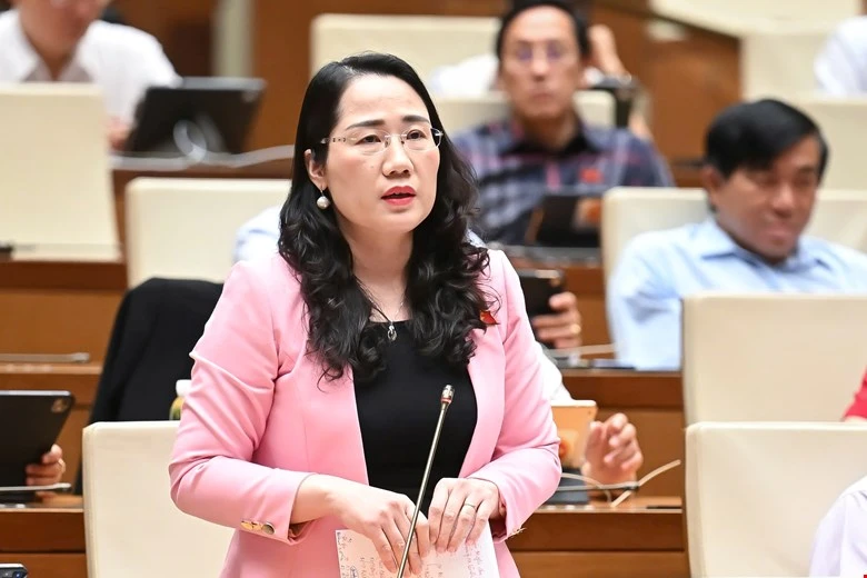 Đại biểu Quốc hội Nguyễn Thị Thủy - ảnh: QH