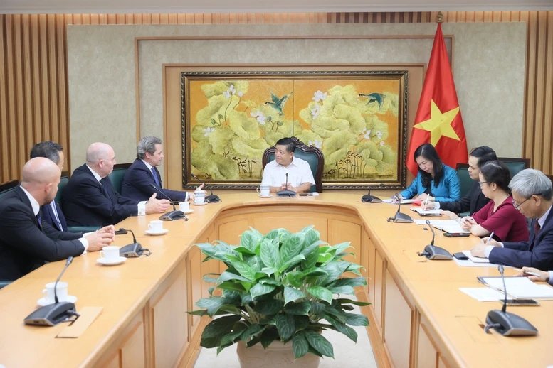 Phó Thủ tướng Nguyễn Chí Dũng tiếp Hội Hữu nghị Đức - Việt- Ảnh 1.
