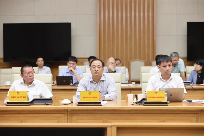Thường trực Chính phủ làm việc với các hiệp hội, doanh nghiệp về tháo gỡ vướng mắc hợp chuẩn, hợp quy hàng hóa- Ảnh 3.