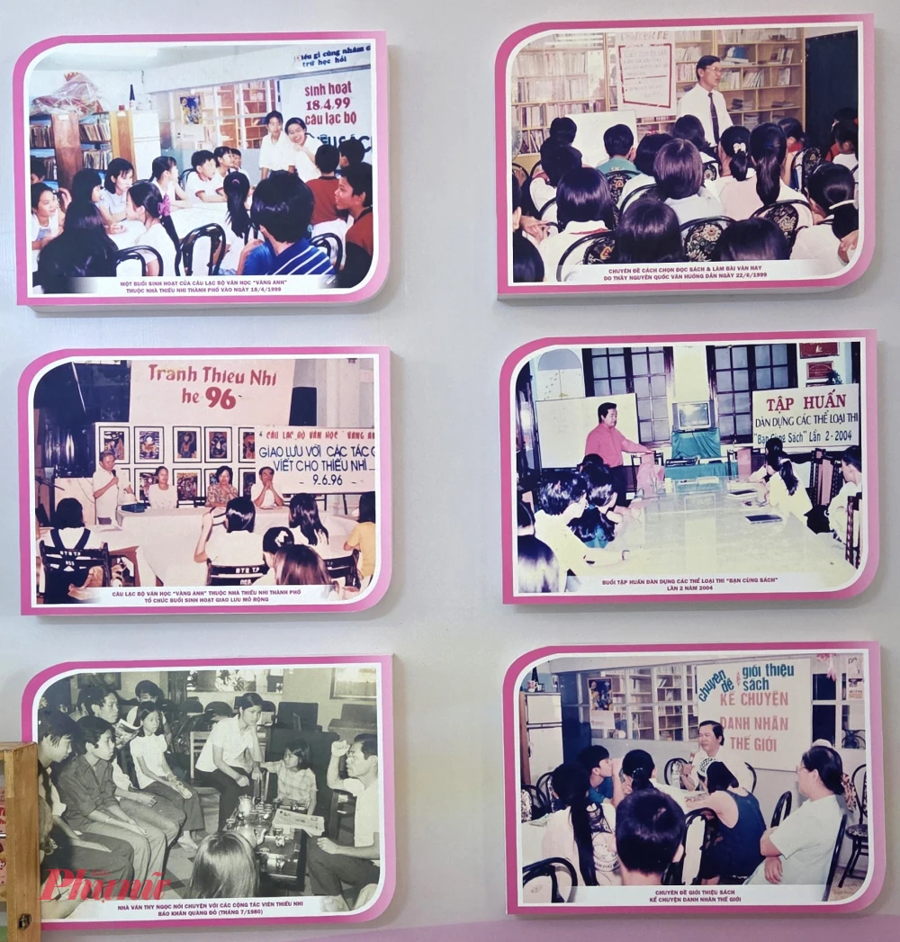 Triển lãm dấu ấn 50 năm nền văn học - nghệ thuật thiếu nhi TPHCM Một số hình ảnh về các giai đoạn hoạt động của Nhà Thiếu nhi TPHCM.