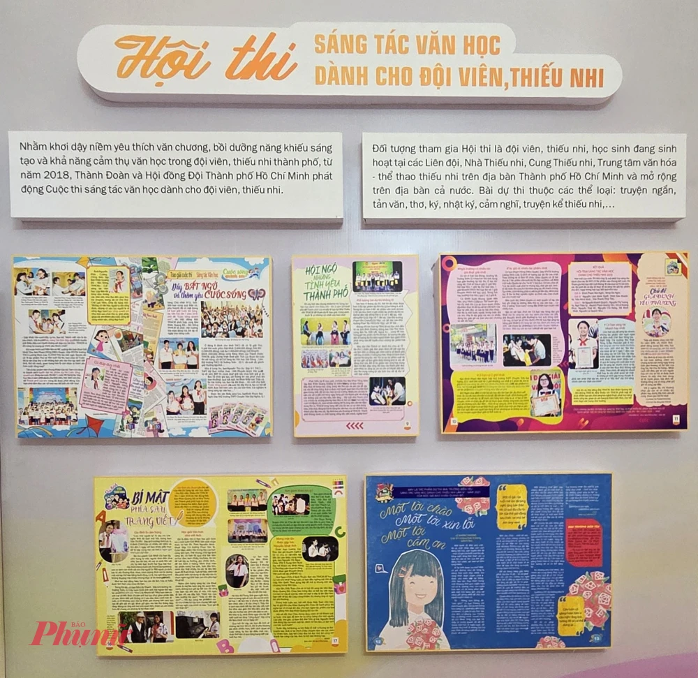 Triển lãm dấu ấn 50 năm nền văn học - nghệ thuật thiếu nhi TPHCM Sự phát triển của văn học thiếu nhi