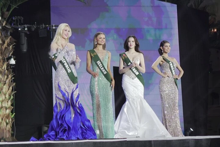 Top 4 xuất sắc nhất tại Miss Earth 2025.
