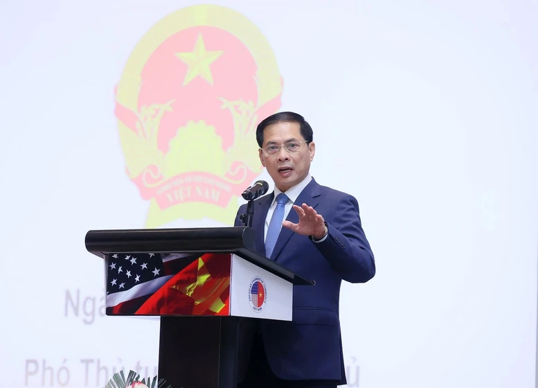 Việt Nam coi trọng thúc đẩy hợp tác kinh tế -thương mại công bằng, cùng có lợi với Hoa Kỳ- Ảnh 1. Việt Nam coi trọng thúc đẩy hợp tác kinh tế -thương mại công bằng, cùng có lợi với Hoa Kỳ- Ảnh 1.