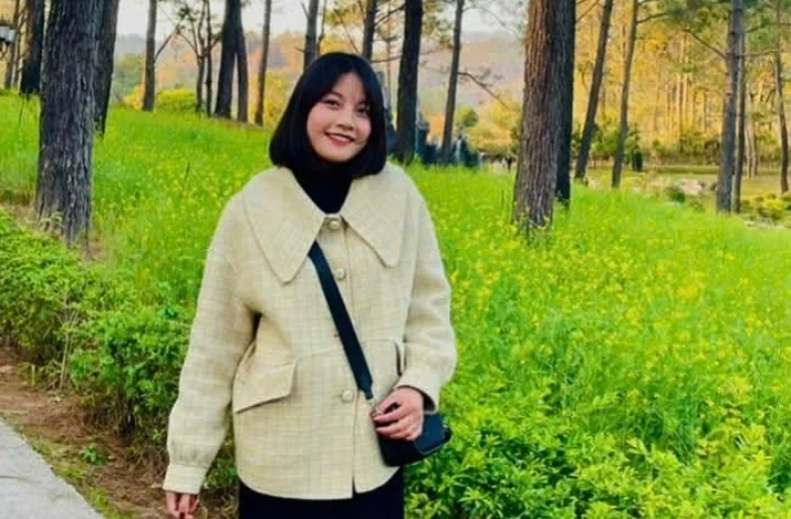 Bốn tháng sau ngày xuất viện, Huyền đã có thể sinh hoạt gần như độc lập. (Ảnh: NVCC)