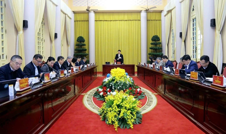 Chủ tịch nước Lương Cường: Chuẩn bị chu đáo, trách nhiệm tổ chức Tết Nguyên đán Bính Ngọ- Ảnh 1. Chủ tịch nước Lương Cường: Chuẩn bị chu đáo, trách nhiệm tổ chức Tết Nguyên đán Bính Ngọ- Ảnh 1.