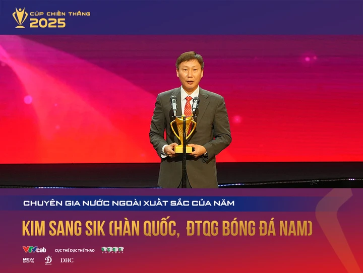 HLV Kim Sang Sik có một năm thành công rực rỡ cùng bóng đá Việt Nam.