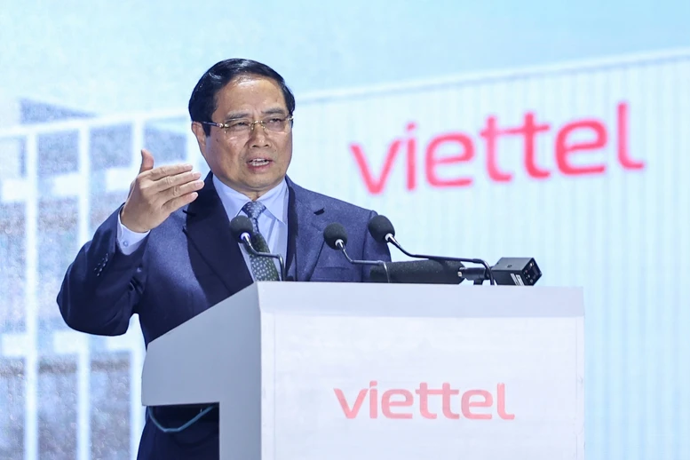 Phát biểu của Thủ tướng Chính phủ Phạm Minh Chính tại Lễ khởi công Nhà máy chip bán dẫn công nghệ cao- Ảnh 2.