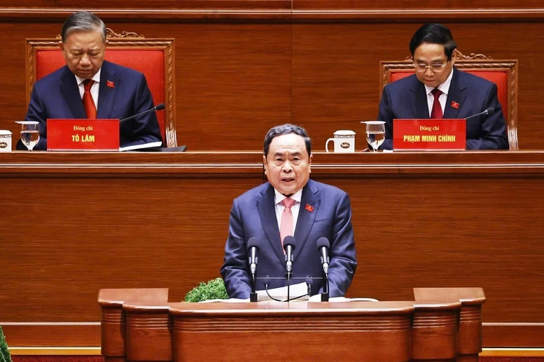 Quốc hội quyết tâm thể chế hóa Nghị quyết Đại hội XIV của Đảng - đưa chủ trương của Đảng nhanh chóng đi vào cuộc sống- Ảnh 1.