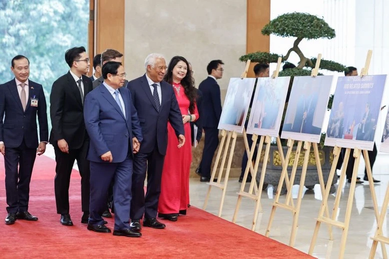 Thủ tướng: Chuyến thăm Việt Nam của Chủ tịch Hội đồng châu Âu là thông điệp thúc đẩy xu thế hợp tác- Ảnh 1.