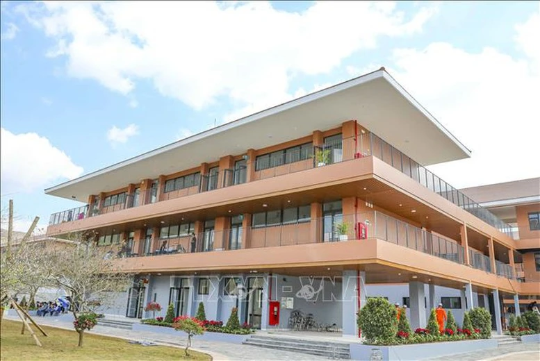 Tổng Bí thư Tô Lâm dự lễ khánh thành trường phổ thông nội trú liên cấp tại Điện Biên- Ảnh 6. Tổng Bí thư Tô Lâm dự lễ khánh thành trường phổ thông nội trú liên cấp tại Điện Biên- Ảnh 6.