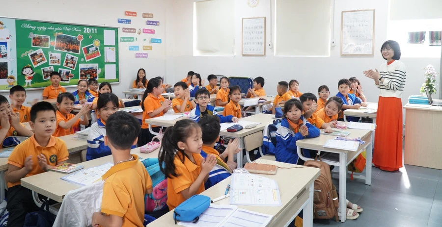 Nhiều trường tiểu học trên địa bàn tỉnh Nghệ An đang thiếu giáo viên. Ảnh: Hồ Lài