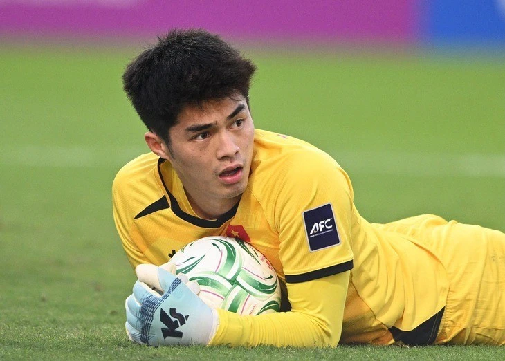 Thủ môn Trần Trung Kiên được tin tưởng trong khung gỗ U23 Việt Nam. trungkien.jpg