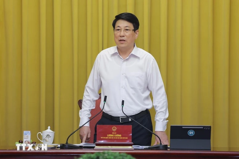 Chủ tịch nước: Tăng cường tham mưu, phục vụ hoạt động của lãnh đạo Nhà nước- Ảnh 1.