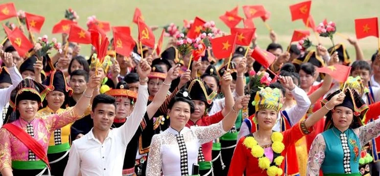 Đại đoàn kết toàn dân tộc: Động lực vô tận để Việt Nam hiện thực hóa khát vọng hùng cường, phồn vinh và hạnh phúc- Ảnh 1. Đại đoàn kết toàn dân tộc: Động lực vô tận để Việt Nam hiện thực hóa khát vọng hùng cường, phồn vinh và hạnh phúc- Ảnh 1.