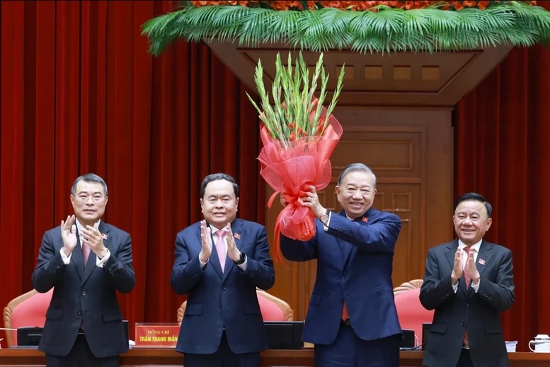Điện, thư chúc mừng Tổng Bí thư Tô Lâm- Ảnh 1. Điện, thư chúc mừng Tổng Bí thư Tô Lâm- Ảnh 1.