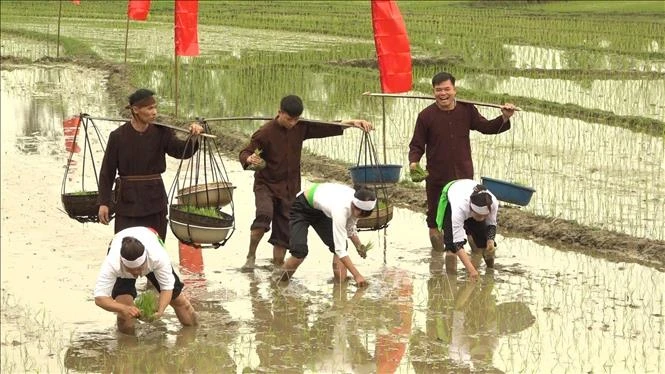 Phú Thọ: Đa dạng sắc màu lễ hội Xuân thu hút khách đến Đất Tổ - Ảnh 2. Phú Thọ: Đa dạng sắc màu lễ hội Xuân thu hút khách đến Đất Tổ - Ảnh 2.