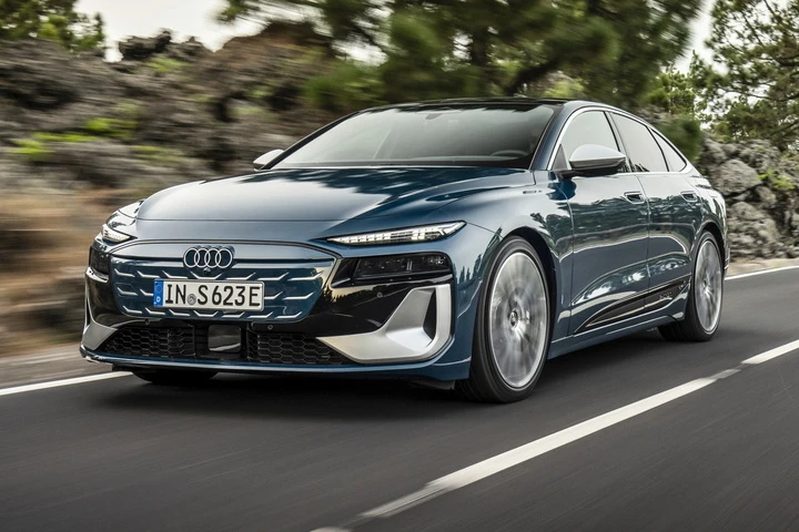 Audi S6 Sportback e-tron sở hữu thiết kế khí động học cùng tầm vận hành hơn 500 km cho mỗi lần sạc đầy. (Ảnh: Audi)