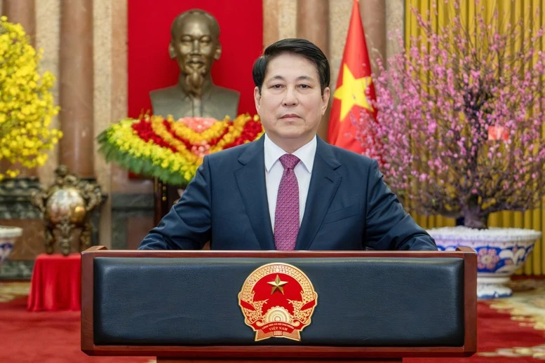 Thư chúc Tết Xuân Bính Ngọ 2026 của Chủ tịch nước Lương Cường- Ảnh 1. Thư chúc Tết Xuân Bính Ngọ 2026 của Chủ tịch nước Lương Cường- Ảnh 1.